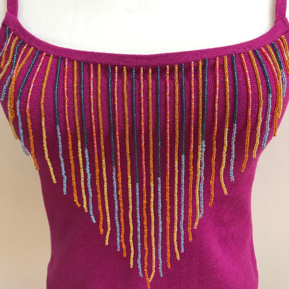 Catherine Malandrino Beaded Top